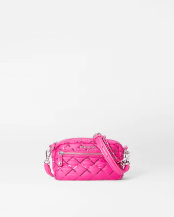 MZ Wallace | Mini Crosby in Bright Fuchsia with Sequin – Paul