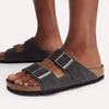 Birkenstock | Arizona | Suede Leather Charcoal Tonal