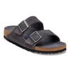 Birkenstock | Arizona | Suede Leather Charcoal Tonal