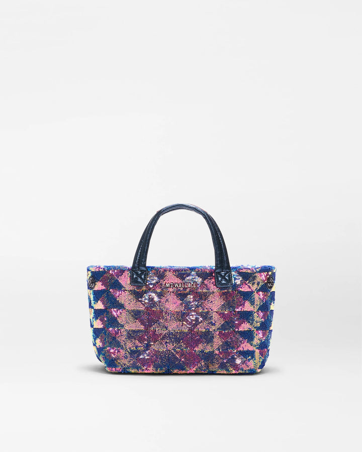 Mini City Tote | Aurora Sequin – Paul Karaz Shoes