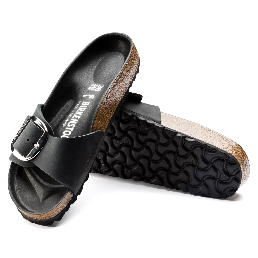 Madrid Big Buckle | Black – Paul Karaz Shoes