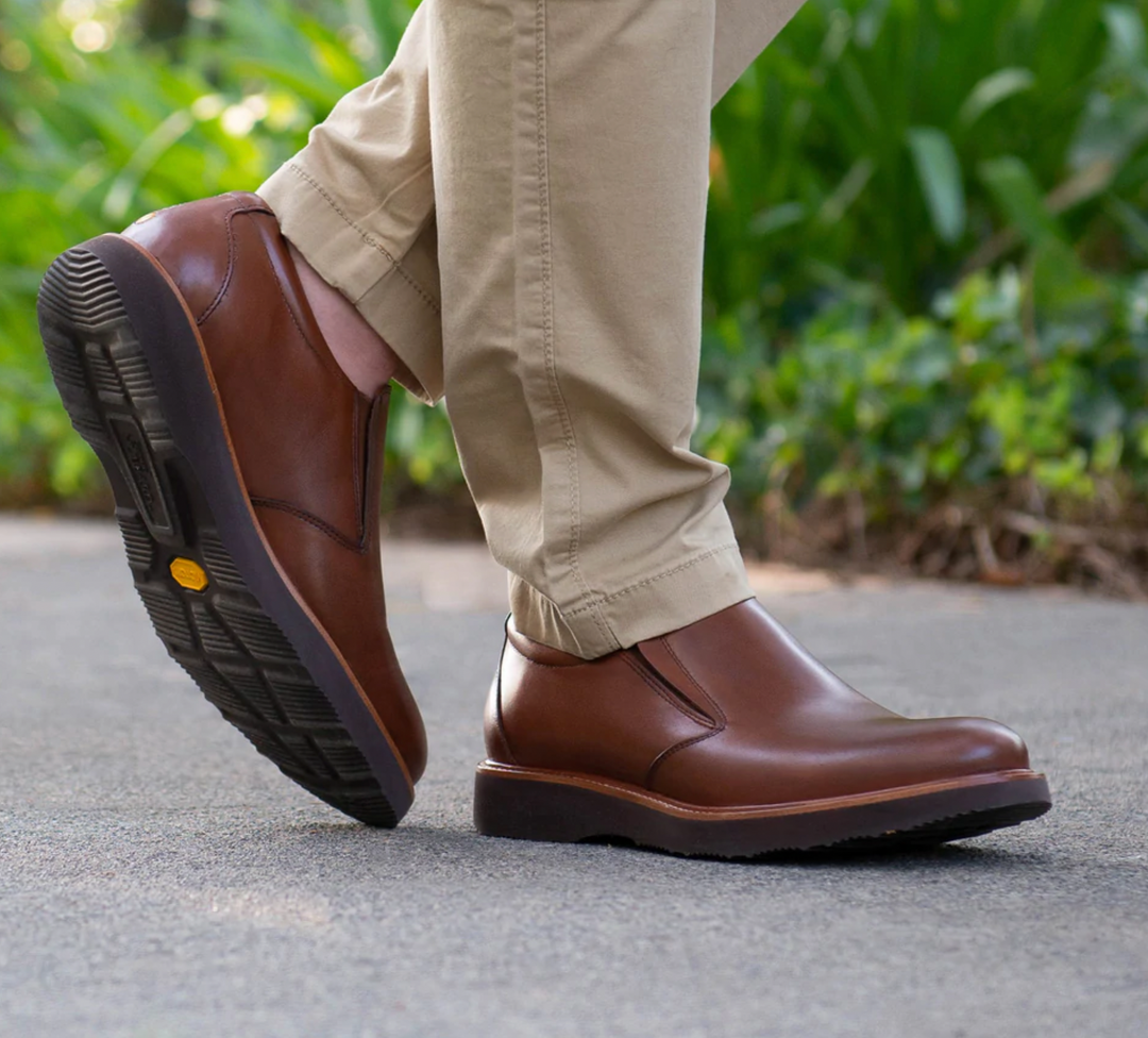 Samuel Hubbard Frequent Traveler Loafers Mens 11.5 Whiskey Leather Slip On Shoes Samuel Hubbard Frequent Traveler Loafer (Men) - Whiskey Tan  main image 4