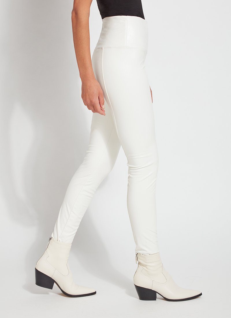 Lysse Leggings Lysse White Denim Denim Capri Legging In White Lysse S