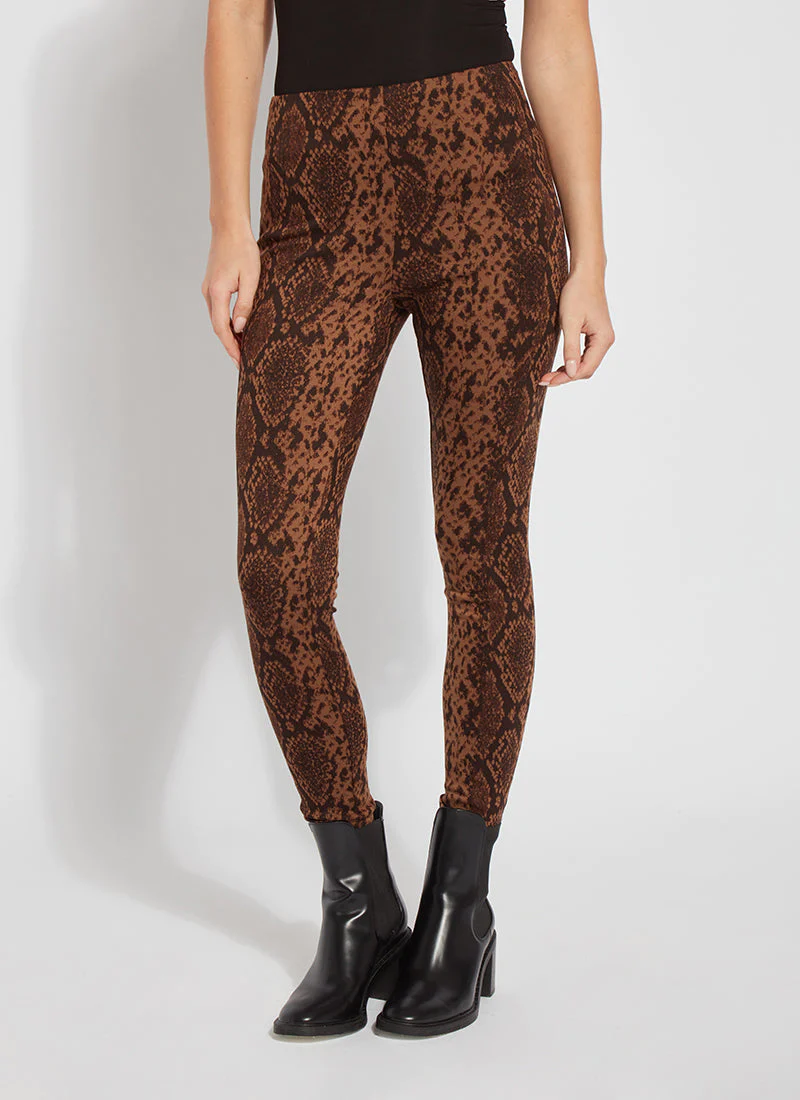 Legging Fille Autograph Bronze Soyeux - Haut Noir à Étoiles Et Bas Taupe, Taille 4-5 Ans (Occasion)